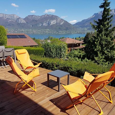 Appartement Semnoz - Vue Lac Sévrier Екстериор снимка