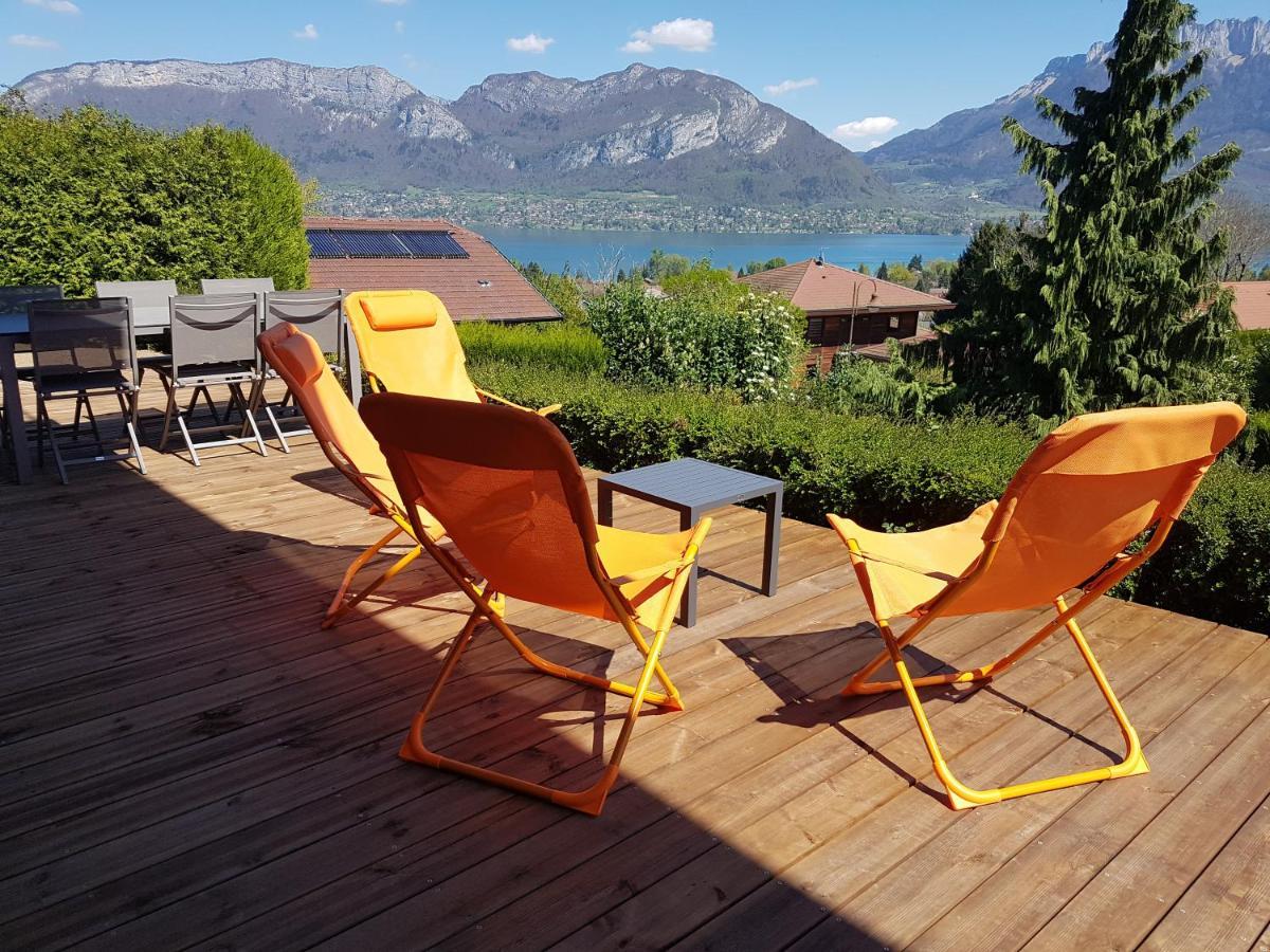 Appartement Semnoz - Vue Lac Sévrier Екстериор снимка