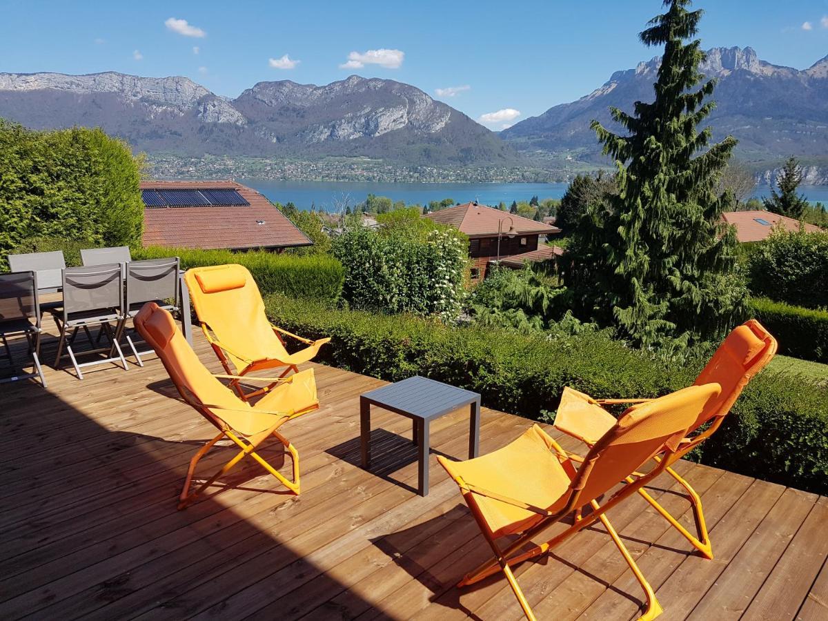 Appartement Semnoz - Vue Lac Sévrier Екстериор снимка